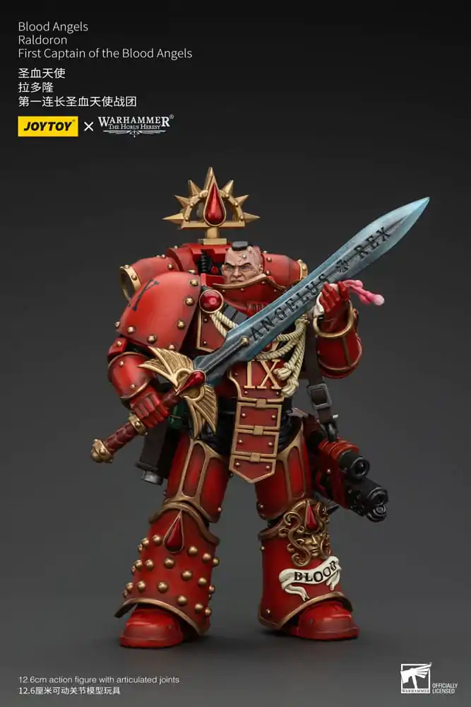 Warhammer The Horus Heresy Figurina de Acțiune 1/18 Blood Angels Raldoron First Captain of the Blood Angels 13 cm poza produsului