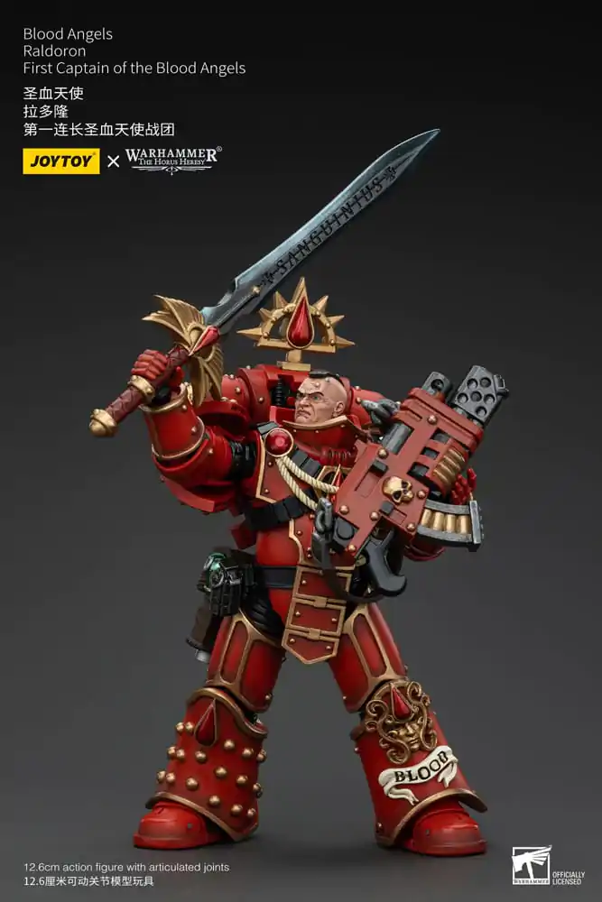 Warhammer The Horus Heresy Figurina de Acțiune 1/18 Blood Angels Raldoron First Captain of the Blood Angels 13 cm poza produsului