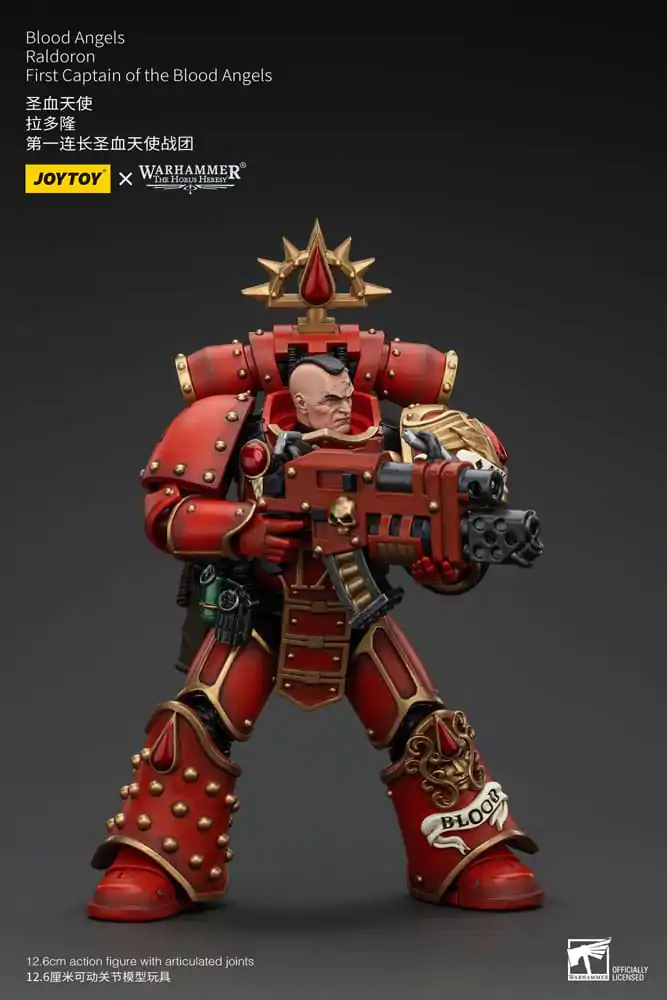 Warhammer The Horus Heresy Figurina de Acțiune 1/18 Blood Angels Raldoron First Captain of the Blood Angels 13 cm poza produsului