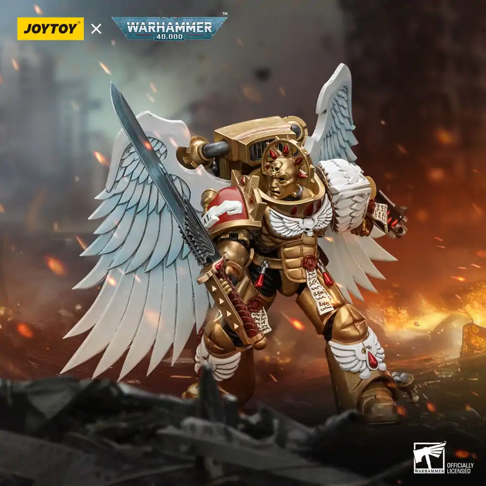 Figurină de acțiune Warhammer 40.000 1/18 Blood Angels Sanguinary Guard with Encarmine Sword 1 12 cm poza produsului