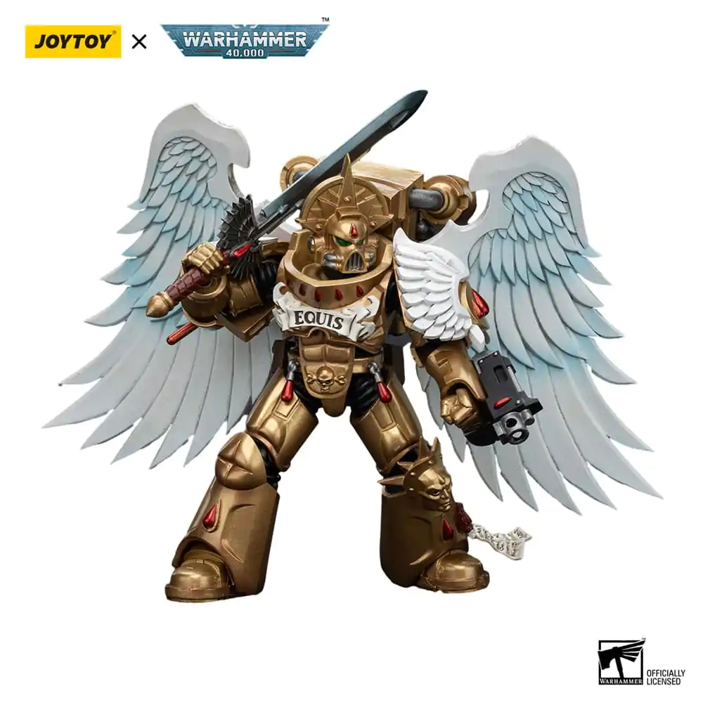 Warhammer 40,000 figurină de acțiune 1/18 Blood Angels Sanguinary Guard cu Encarmine Sword 2 12 cm poza produsului