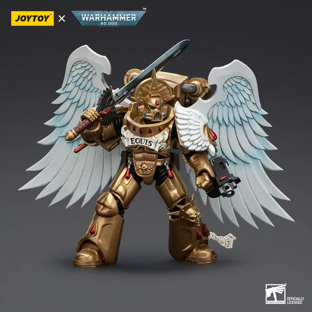 Warhammer 40,000 figurină de acțiune 1/18 Blood Angels Sanguinary Guard cu Encarmine Sword 2 12 cm poza produsului