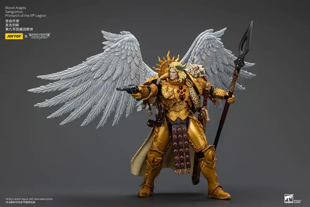 Figurină de acțiune Warhammer The Horus Heresy 1/18 Blood Angels Sanguinius Primarch of the IXth Legion 19 cm poza produsului