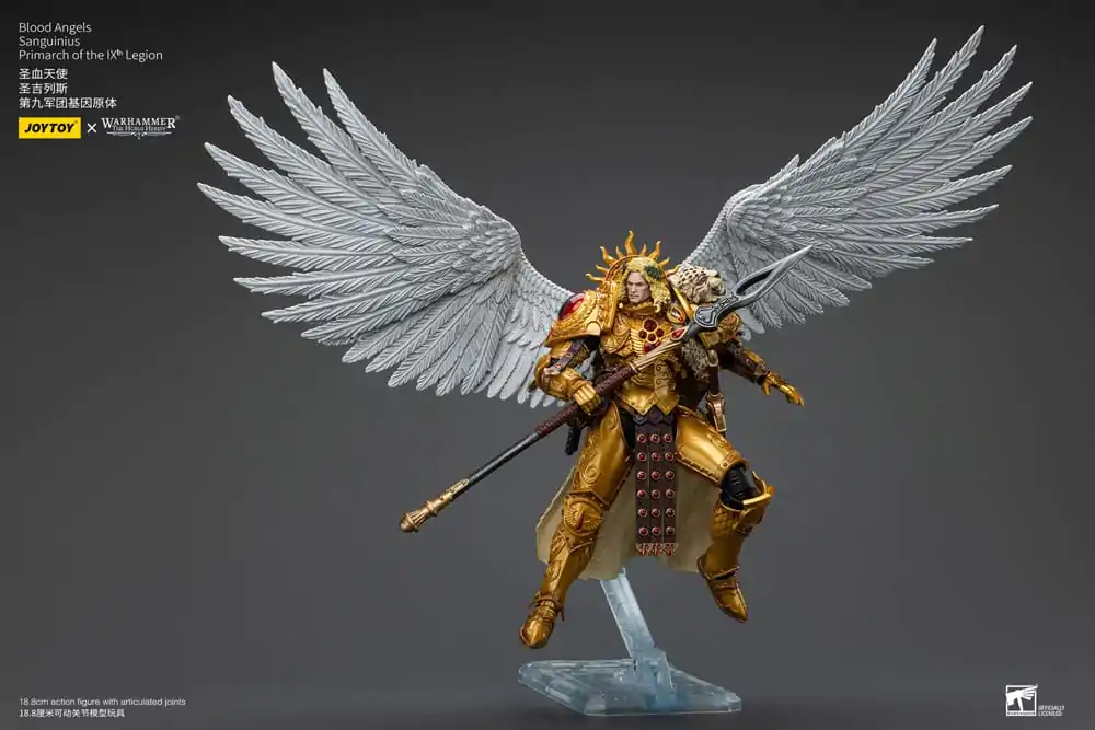 Figurină de acțiune Warhammer The Horus Heresy 1/18 Blood Angels Sanguinius Primarch of the IXth Legion 19 cm poza produsului