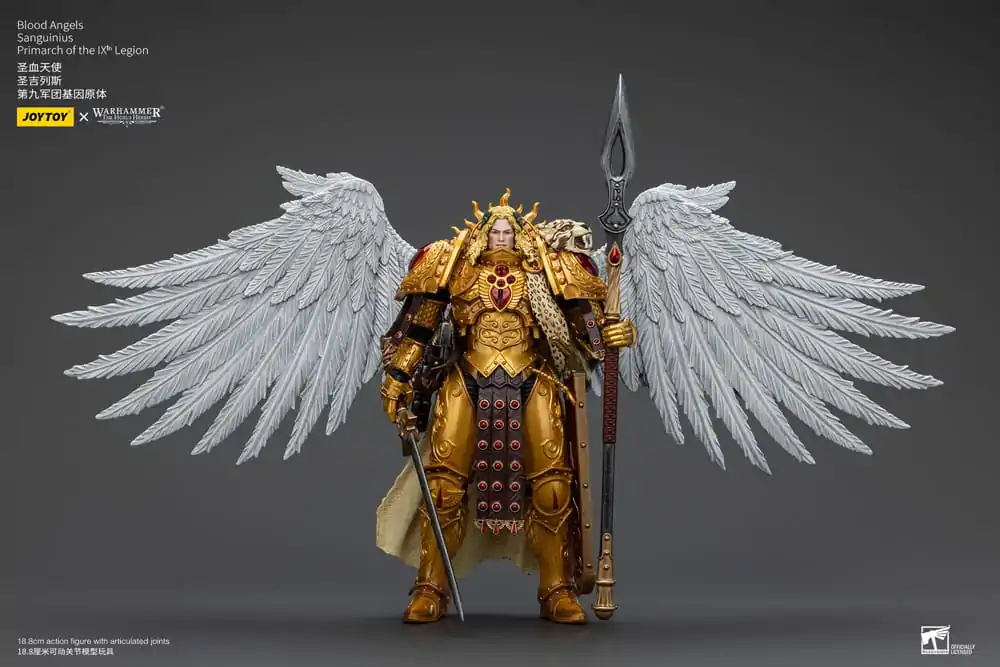 Figurină de acțiune Warhammer The Horus Heresy 1/18 Blood Angels Sanguinius Primarch of the IXth Legion 19 cm poza produsului