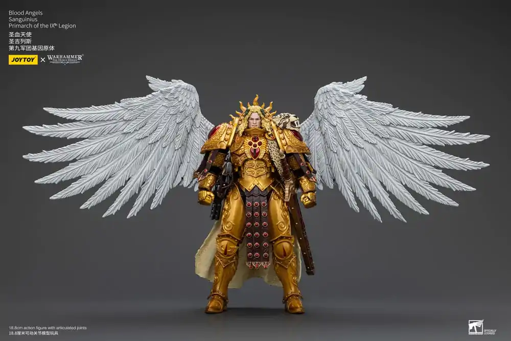 Figurină de acțiune Warhammer The Horus Heresy 1/18 Blood Angels Sanguinius Primarch of the IXth Legion 19 cm poza produsului