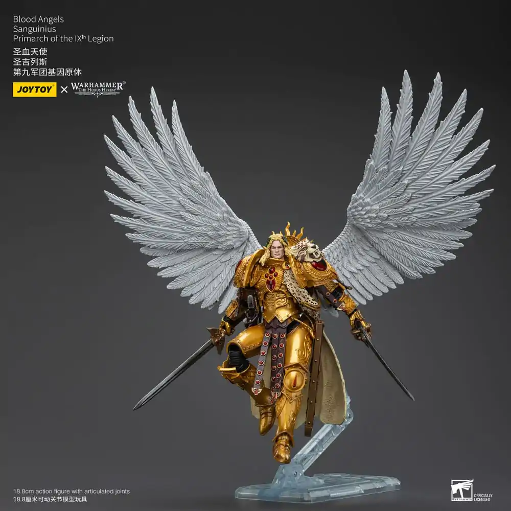 Figurină de acțiune Warhammer The Horus Heresy 1/18 Blood Angels Sanguinius Primarch of the IXth Legion 19 cm poza produsului