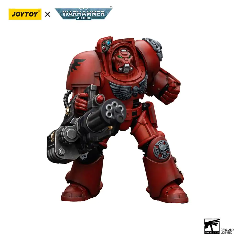 Warhammer The Horus Heresy Figurina de Acțiune 1/18 Blood Angels Terminator Squad Terminator cu Tun de Asalt 14 cm poza produsului