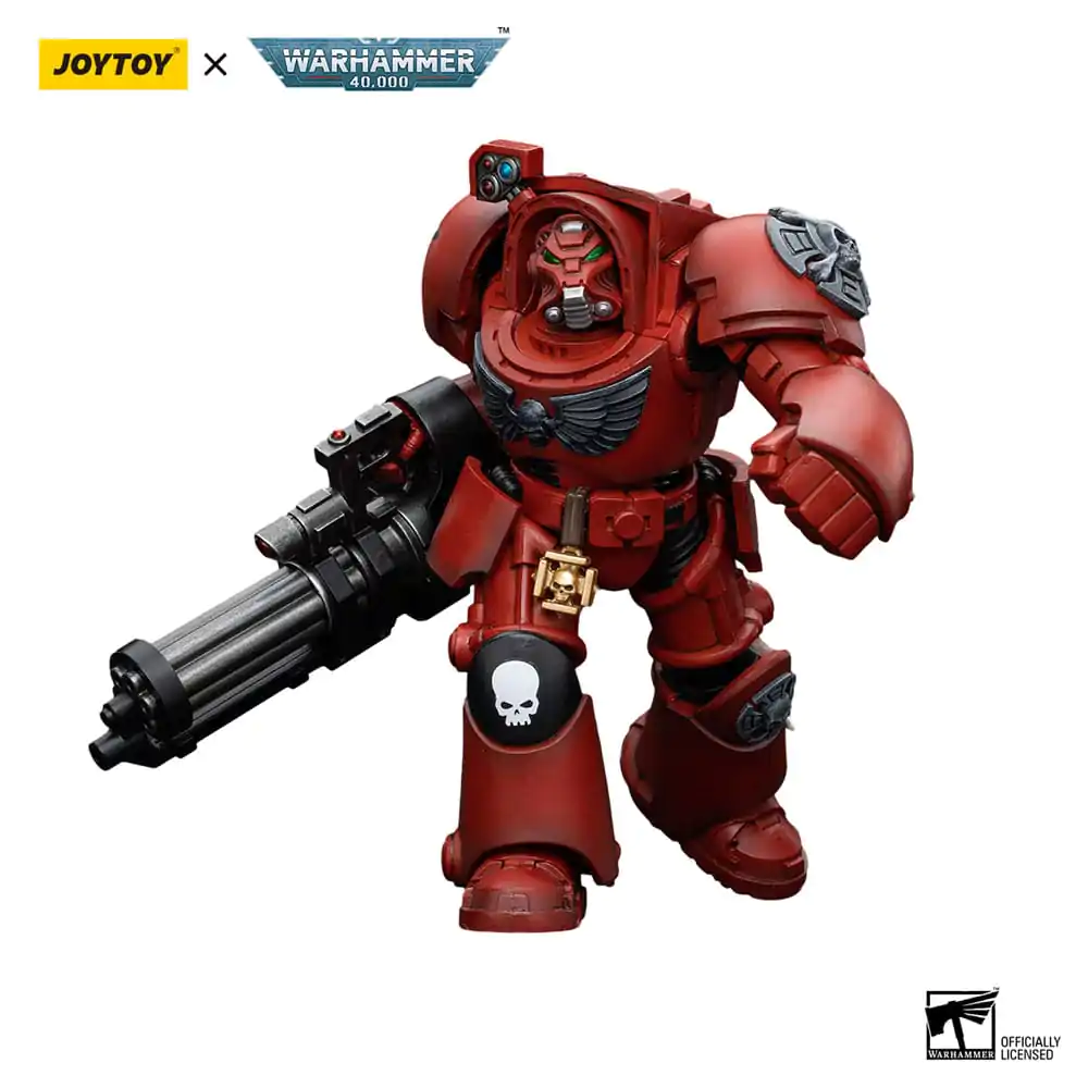 Warhammer The Horus Heresy Figurina de Acțiune 1/18 Blood Angels Terminator Squad Terminator cu Tun de Asalt 14 cm poza produsului