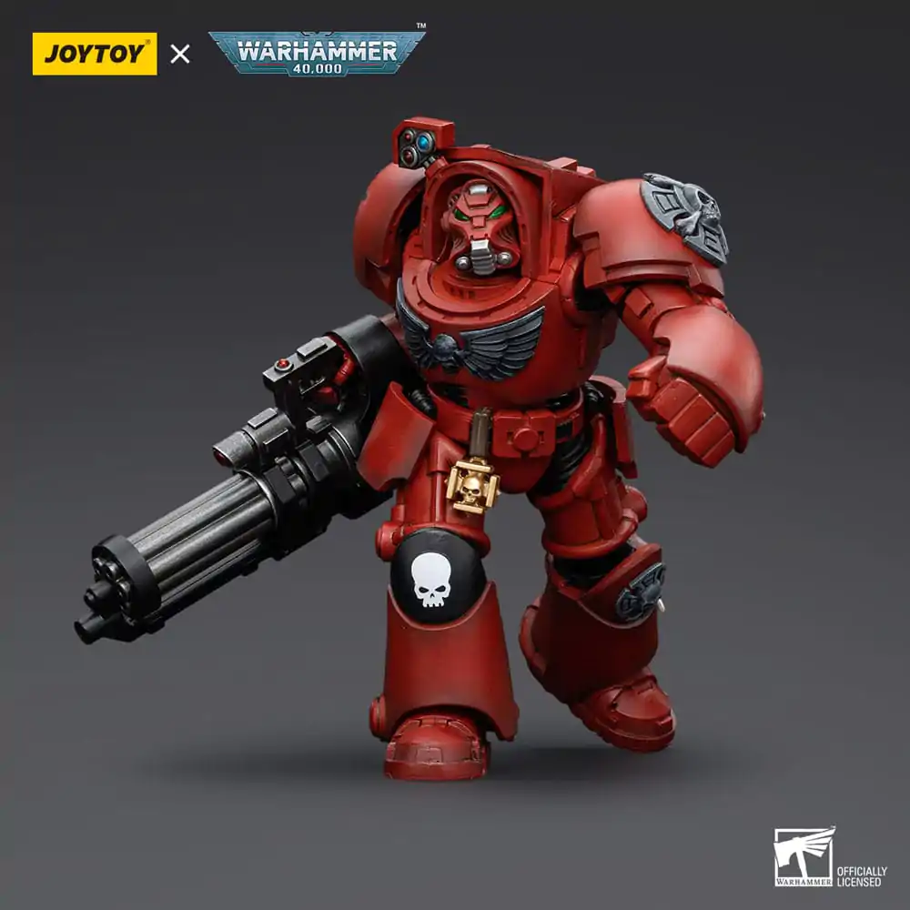 Warhammer The Horus Heresy Figurina de Acțiune 1/18 Blood Angels Terminator Squad Terminator cu Tun de Asalt 14 cm poza produsului