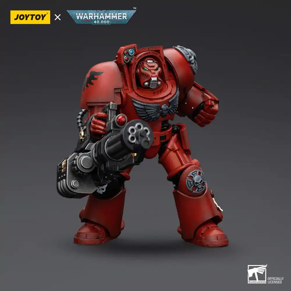 Warhammer The Horus Heresy Figurina de Acțiune 1/18 Blood Angels Terminator Squad Terminator cu Tun de Asalt 14 cm poza produsului