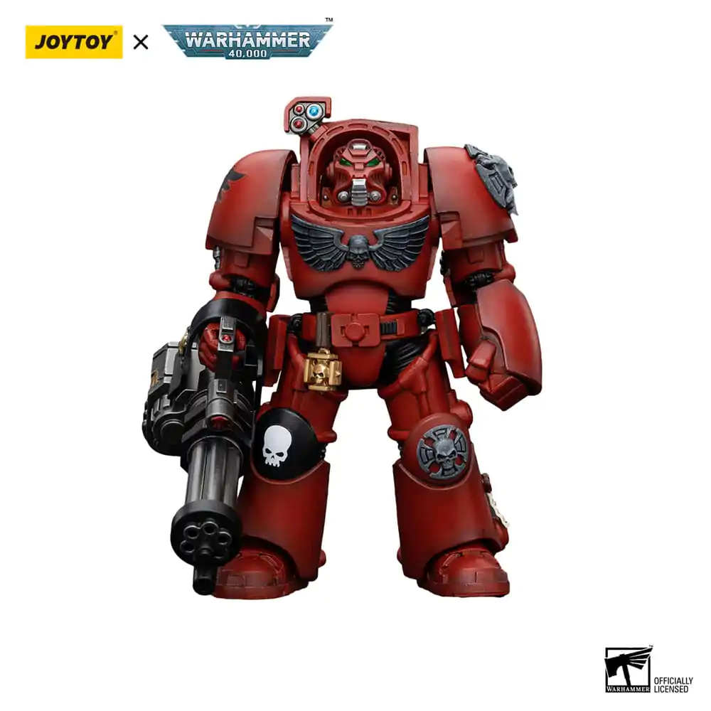 Warhammer The Horus Heresy Figurina de Acțiune 1/18 Blood Angels Terminator Squad Terminator cu Tun de Asalt 14 cm poza produsului