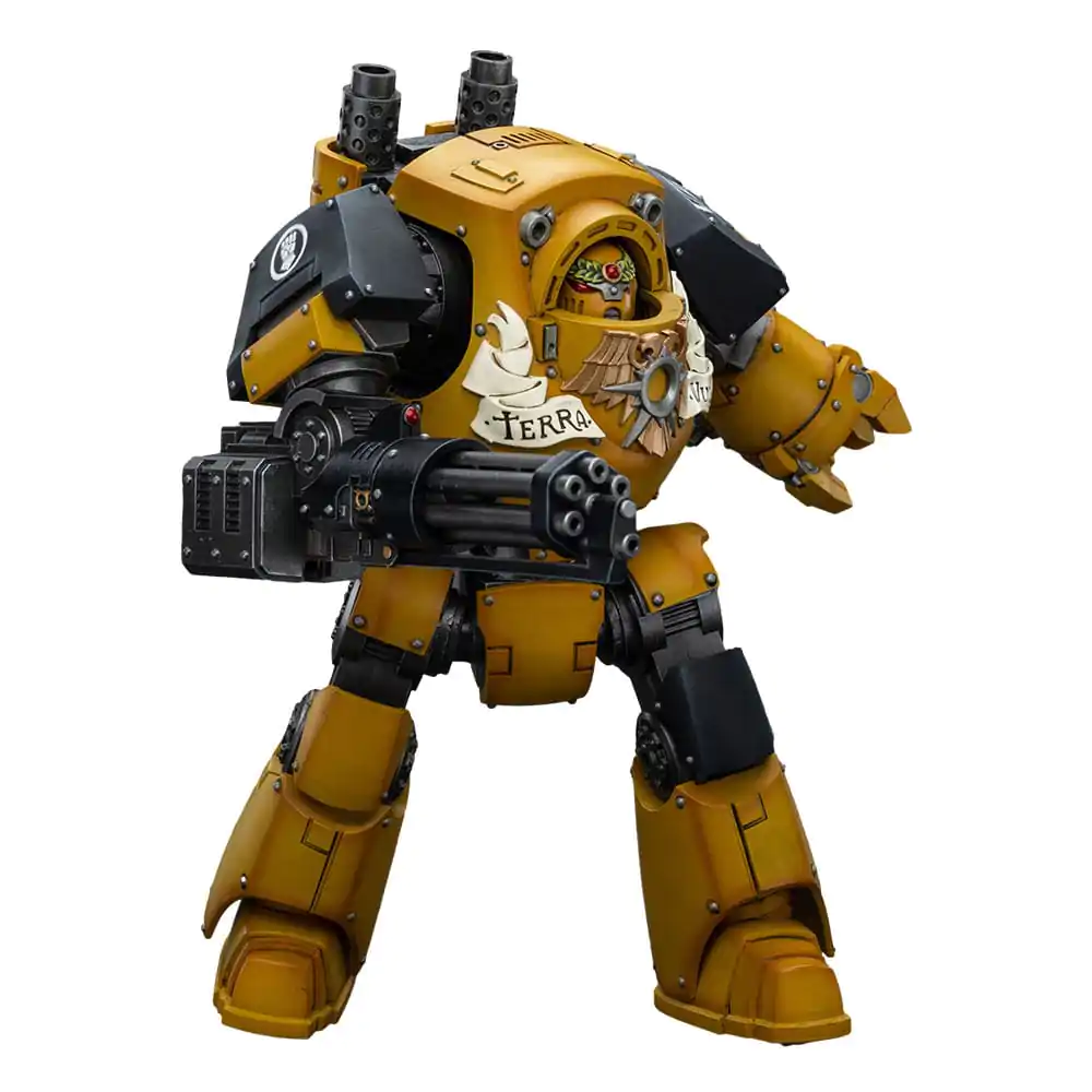 Figurină de acțiune Warhammer The Horus Heresy 1/18 Imperial Fists Contemptor Dreadnought 12 cm poza produsului