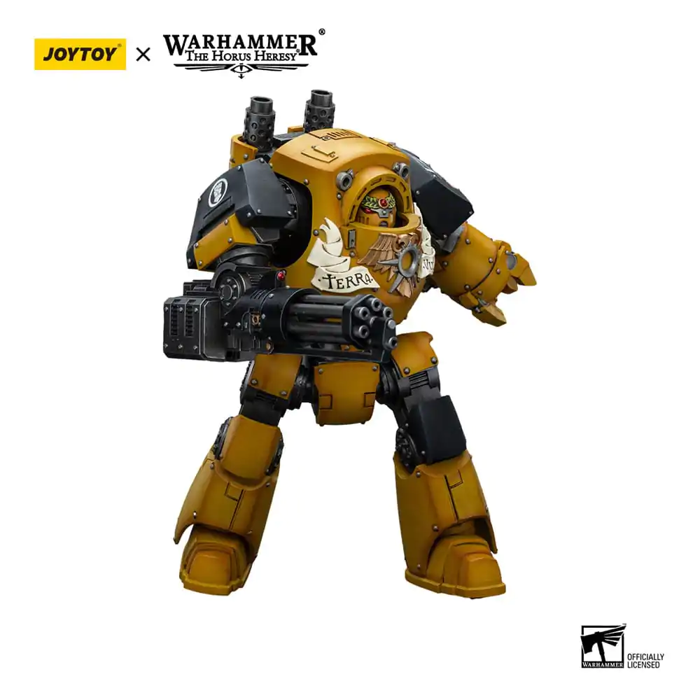 Figurină de acțiune Warhammer The Horus Heresy 1/18 Imperial Fists Contemptor Dreadnought 12 cm poza produsului