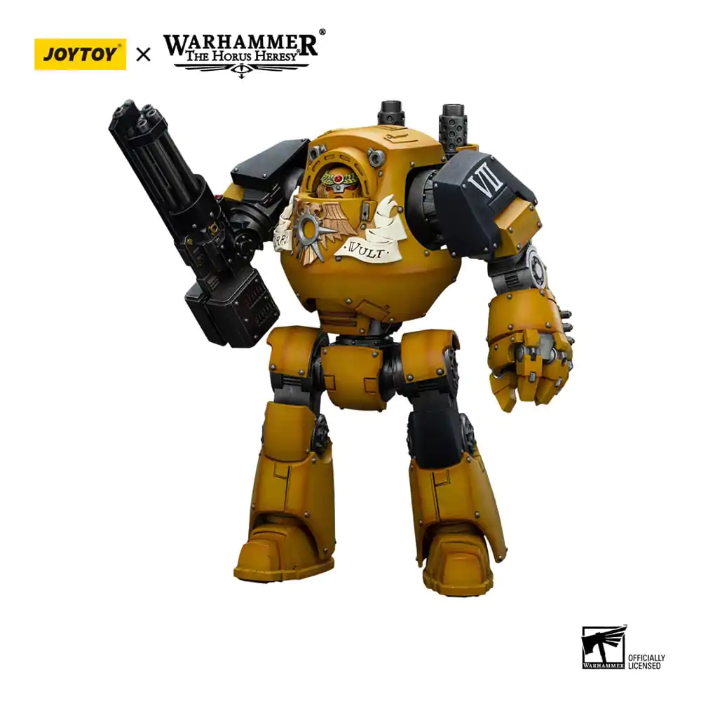 Figurină de acțiune Warhammer The Horus Heresy 1/18 Imperial Fists Contemptor Dreadnought 12 cm poza produsului