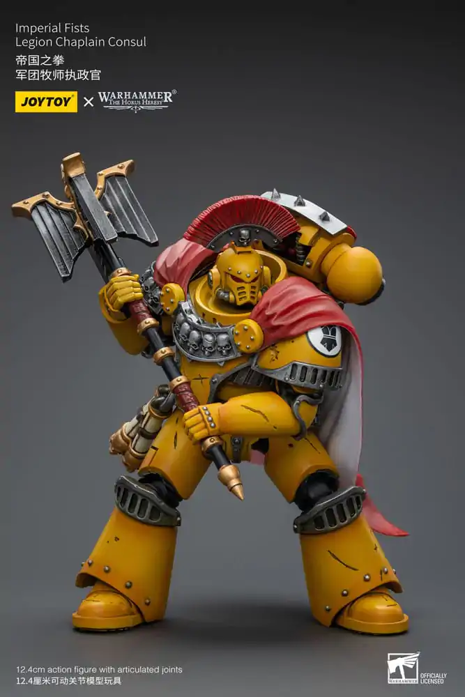 Warhammer The Horus Heresy Figurina de acțiune 1/18 Imperial Fists Legion Capelan Consul 12 cm poza produsului