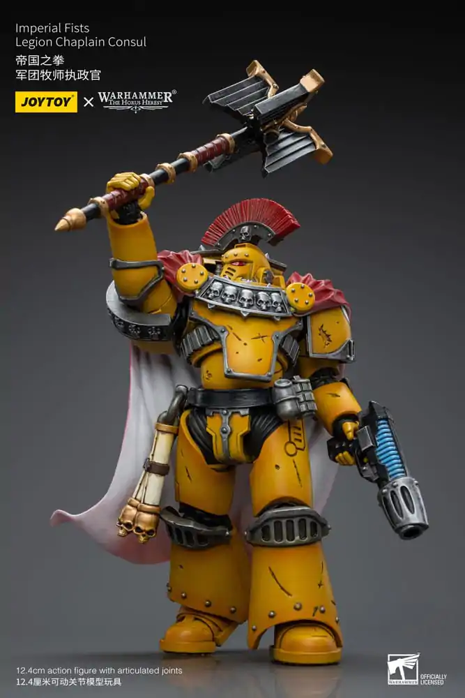 Warhammer The Horus Heresy Figurina de acțiune 1/18 Imperial Fists Legion Capelan Consul 12 cm poza produsului