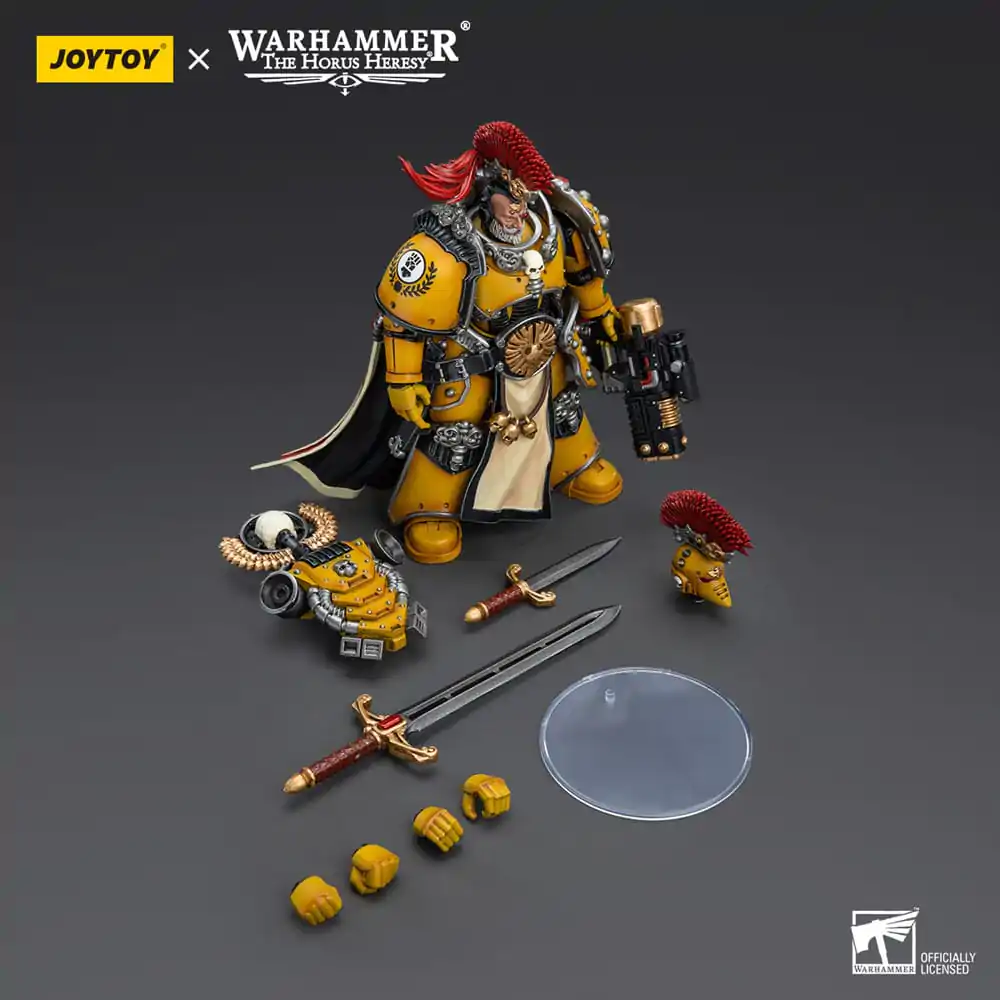 Warhammer The Horus Heresy Figurina de acțiune 1/18 Imperial Fists Legion Praetor cu Sabie energetică 12 cm poza produsului