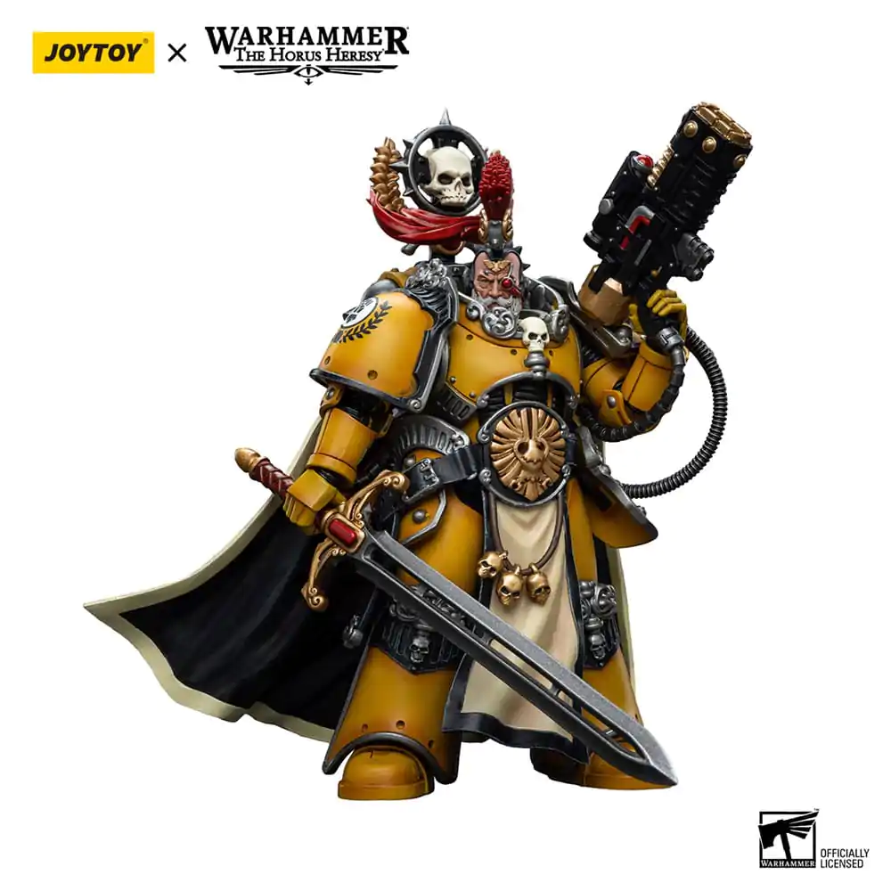 Warhammer The Horus Heresy Figurina de acțiune 1/18 Imperial Fists Legion Praetor cu Sabie energetică 12 cm poza produsului