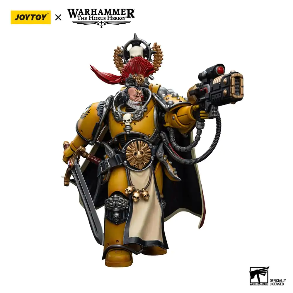 Warhammer The Horus Heresy Figurina de acțiune 1/18 Imperial Fists Legion Praetor cu Sabie energetică 12 cm poza produsului