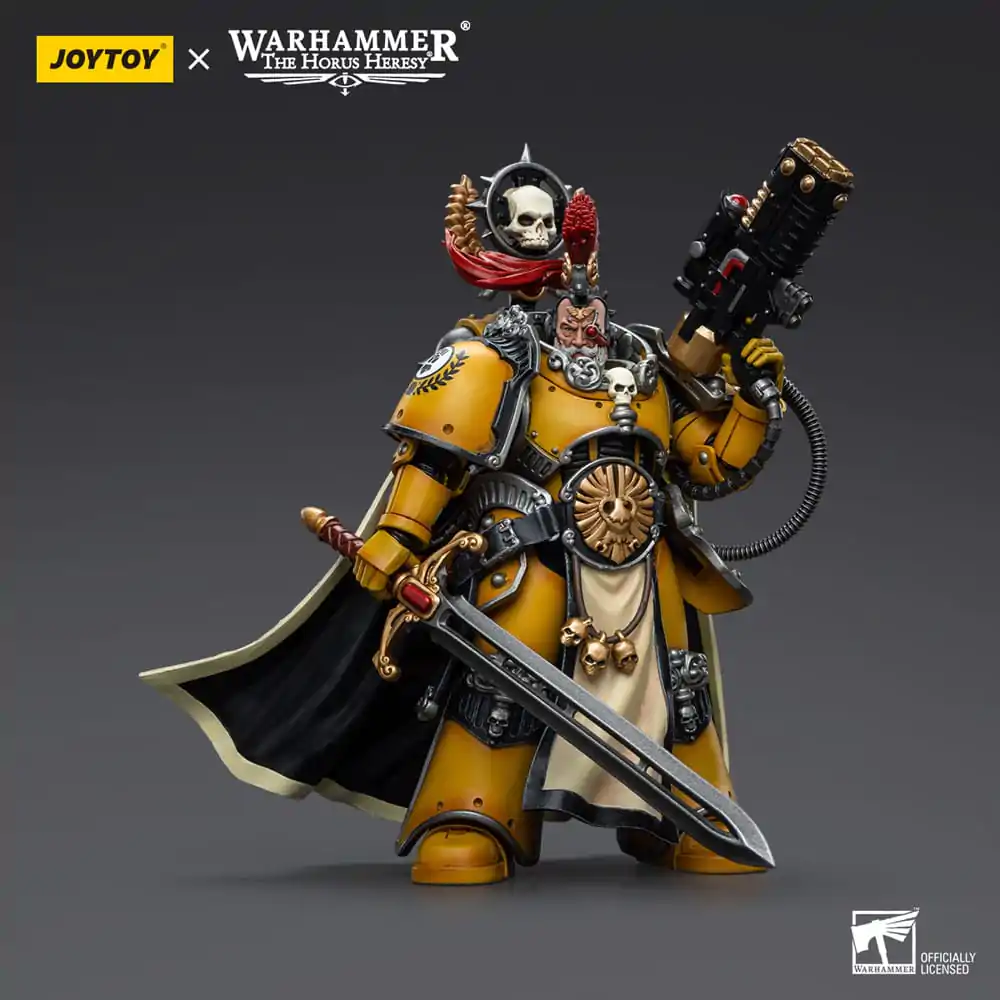 Warhammer The Horus Heresy Figurina de acțiune 1/18 Imperial Fists Legion Praetor cu Sabie energetică 12 cm poza produsului