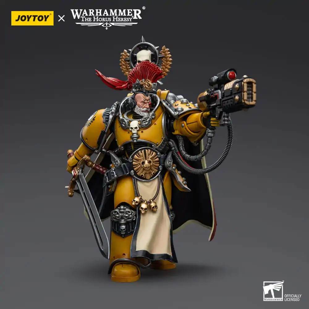 Warhammer The Horus Heresy Figurina de acțiune 1/18 Imperial Fists Legion Praetor cu Sabie energetică 12 cm poza produsului