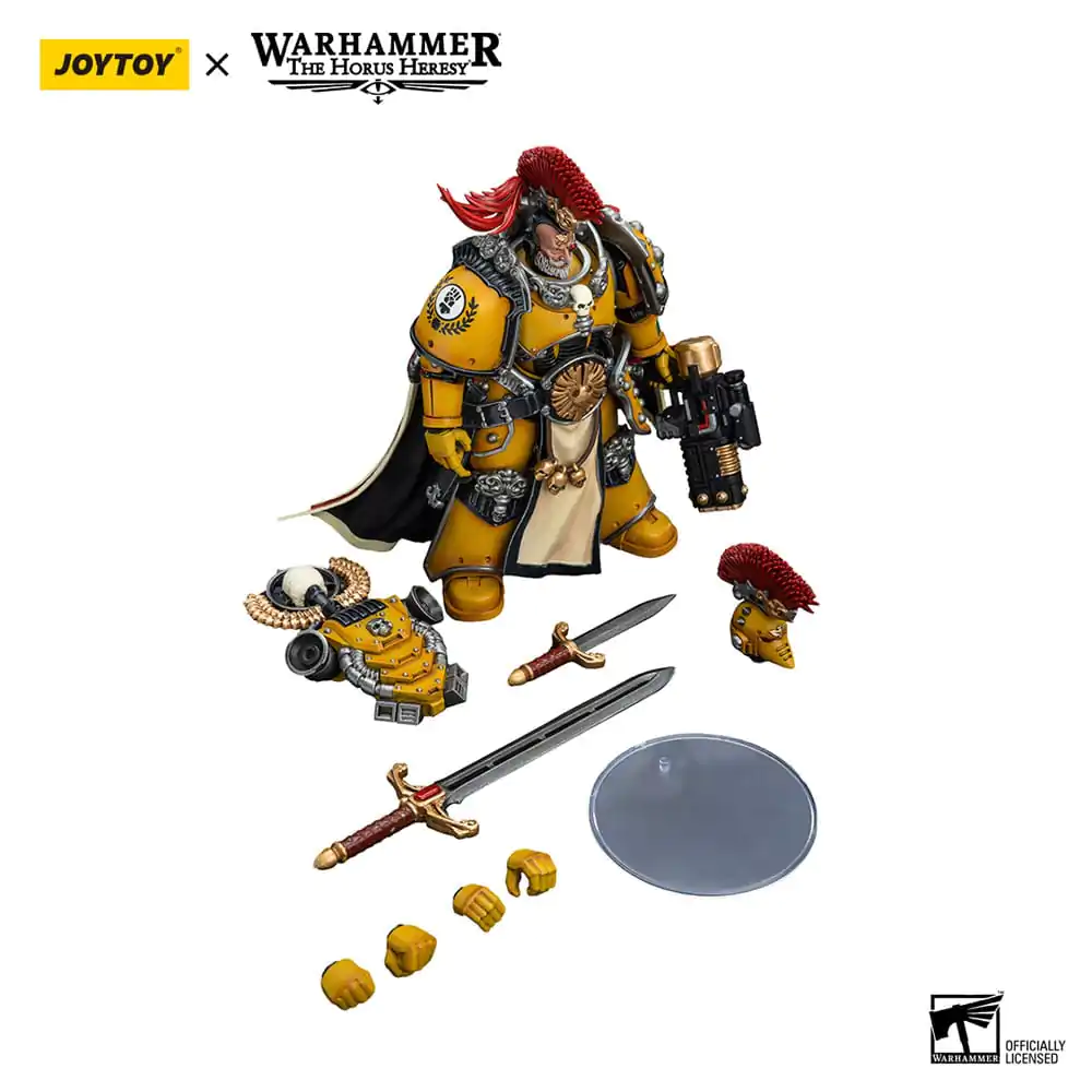 Warhammer The Horus Heresy Figurina de acțiune 1/18 Imperial Fists Legion Praetor cu Sabie energetică 12 cm poza produsului