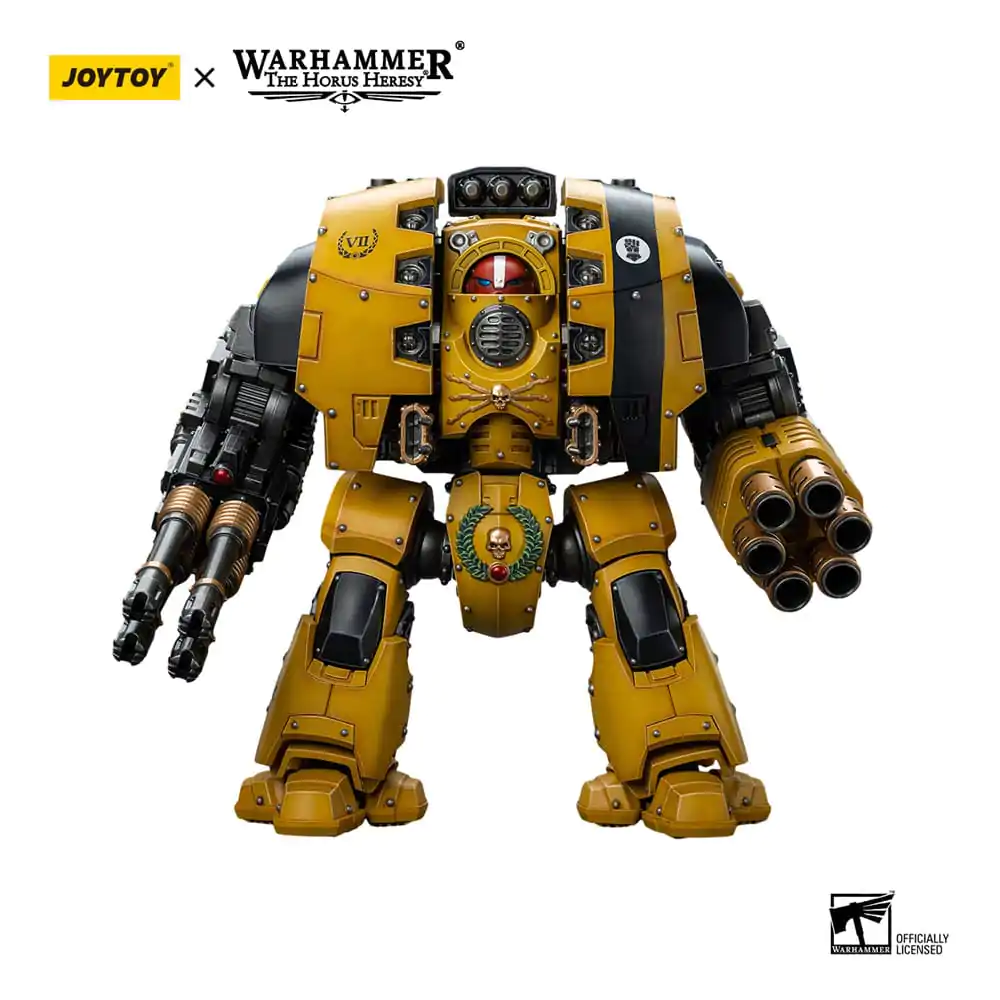 Warhammer The Horus Heresy Figurina de acțiune 1/18 Imperial Fists Leviathan Dreadnought cu Cyclonic Melta Lance și Storm Cannon 12 cm poza produsului