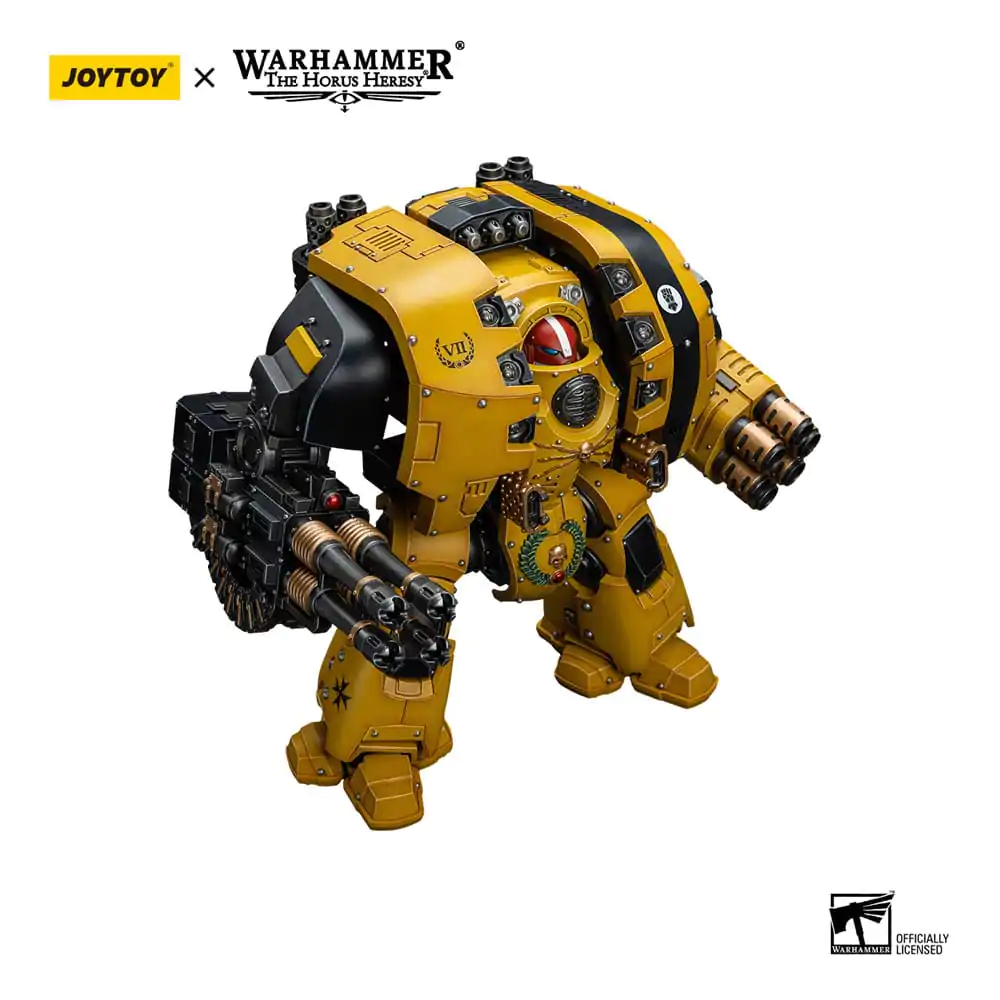 Warhammer The Horus Heresy Figurina de acțiune 1/18 Imperial Fists Leviathan Dreadnought cu Cyclonic Melta Lance și Storm Cannon 12 cm poza produsului