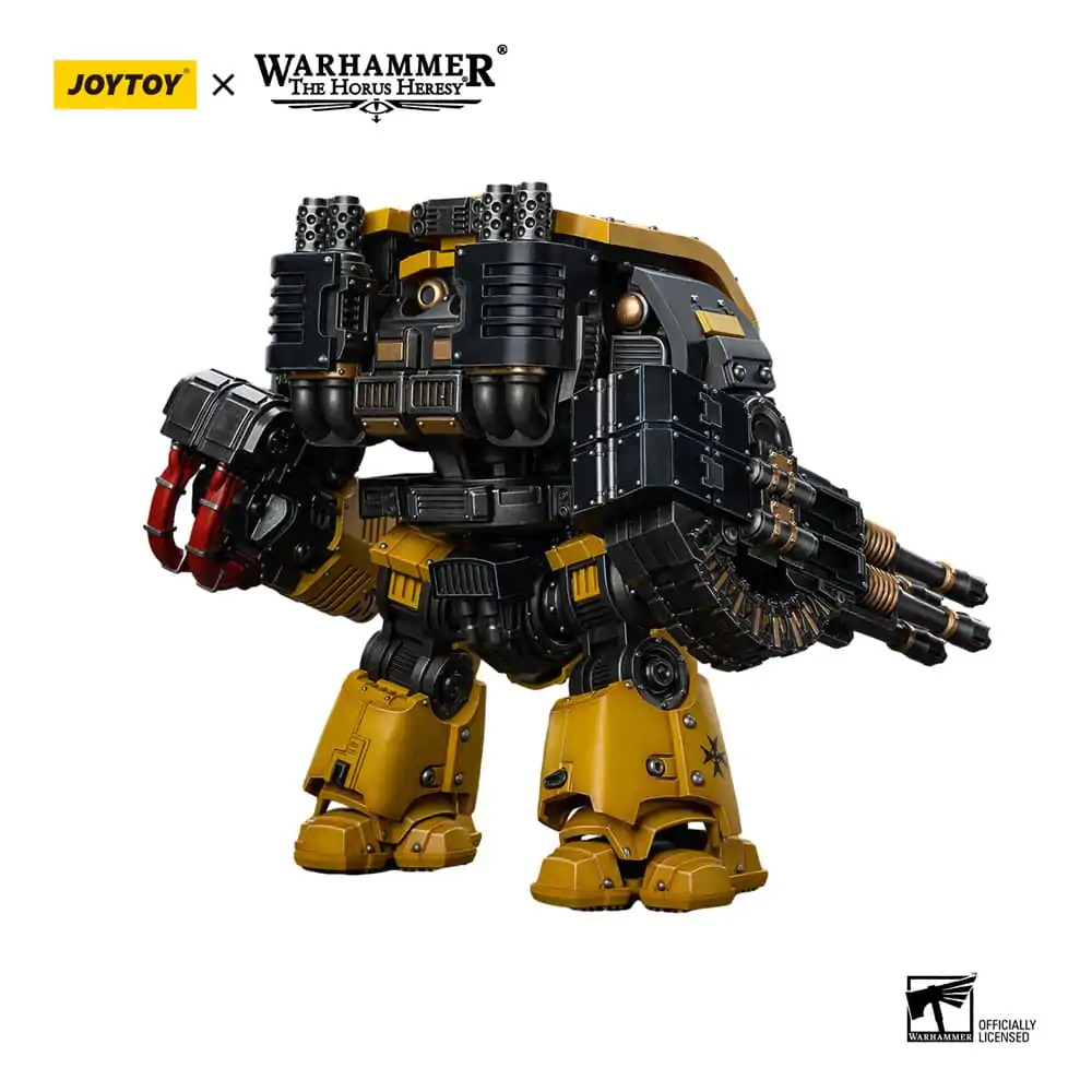 Warhammer The Horus Heresy Figurina de acțiune 1/18 Imperial Fists Leviathan Dreadnought cu Cyclonic Melta Lance și Storm Cannon 12 cm poza produsului