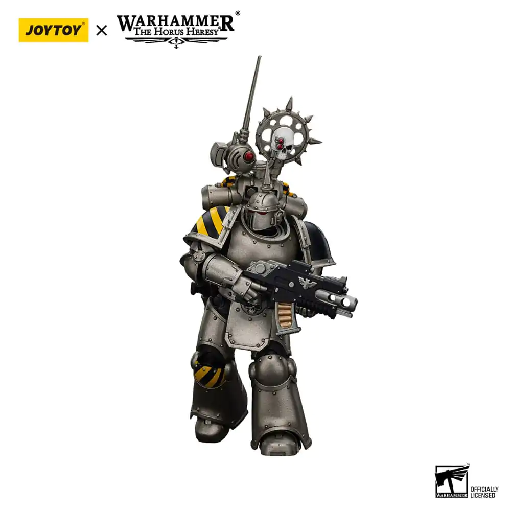 Warhammer The Horus Heresy Figurina de acțiune 1/18 Iron Warriors MKlIl Tactical Legionary cu Nuncio-vox 12 cm poza produsului