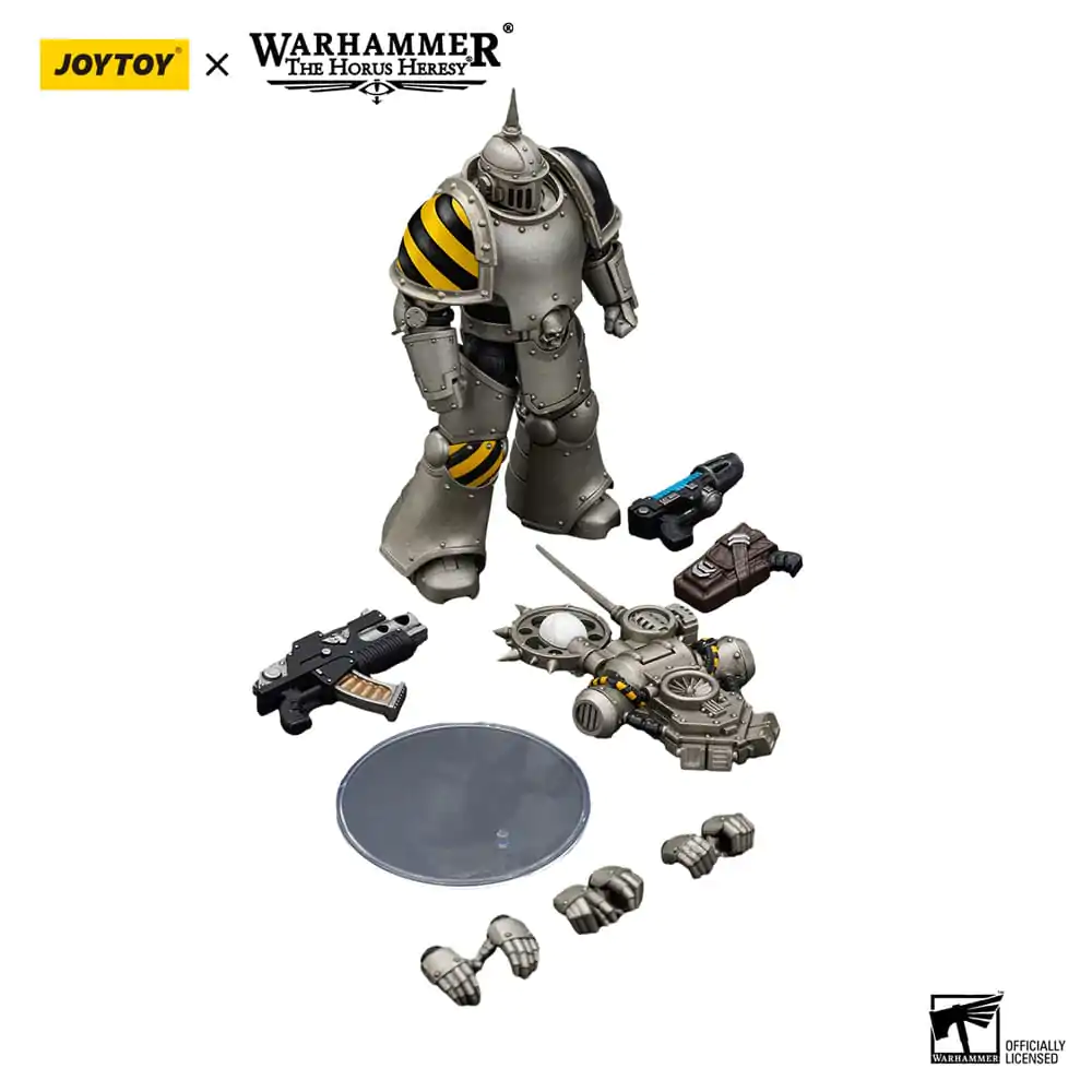 Warhammer The Horus Heresy Figurina de acțiune 1/18 Iron Warriors MKlIl Tactical Legionary cu Nuncio-vox 12 cm poza produsului