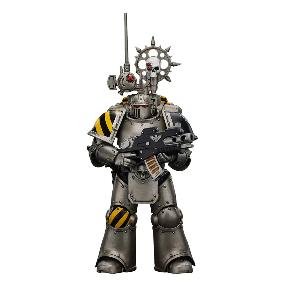 Warhammer The Horus Heresy Figurina de acțiune 1/18 Iron Warriors MKlIl Tactical Legionary cu Nuncio-vox 12 cm poza produsului