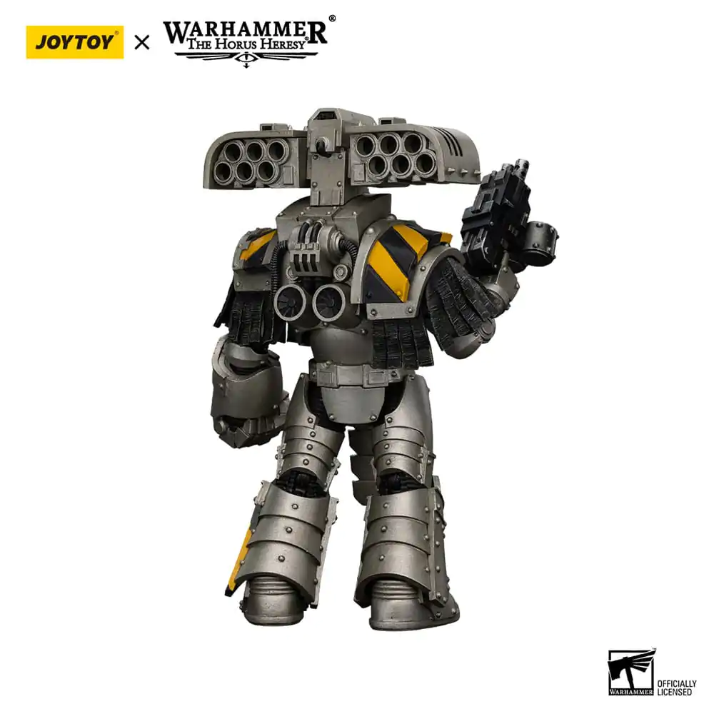 Warhammer The Horus Heresy Action Figure 1/18 Iron Warriors Tyrant Siege Master Terminator cu lansator de rachete 14 cm poza produsului
