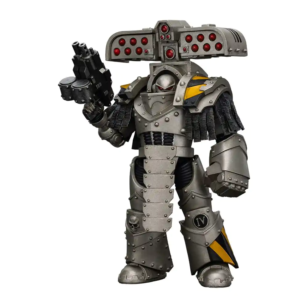 Warhammer The Horus Heresy Action Figure 1/18 Iron Warriors Tyrant Siege Master Terminator cu lansator de rachete 14 cm poza produsului