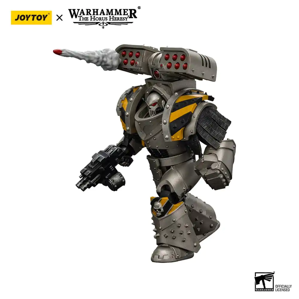 Warhammer The Horus Heresy Figurină de acțiune 1/18 Iron Warriors Tyrant Siege Terminator cu Lansator de rachete 14 cm poza produsului