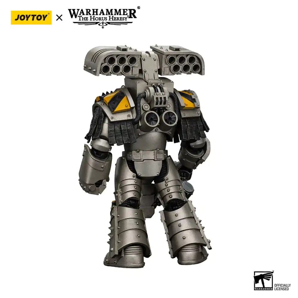 Warhammer The Horus Heresy Figurină de acțiune 1/18 Iron Warriors Tyrant Siege Terminator cu Lansator de rachete 14 cm poza produsului