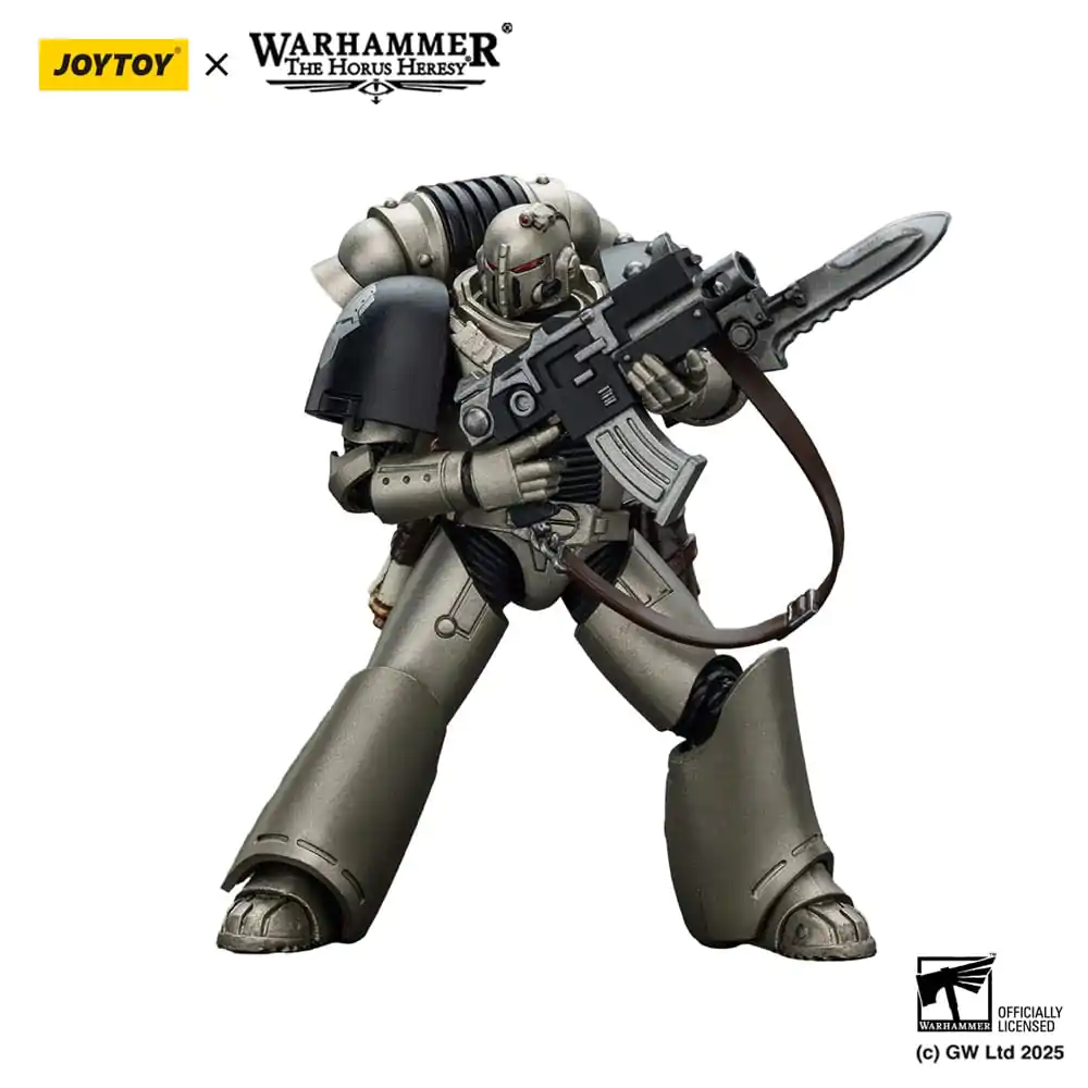 Warhammer The Horus Heresy figurina de actiune 1/18 Iron Warriors MKVI Tactical Sergeant cu Power Sword and Plasma Pistol 12 cm poza produsului