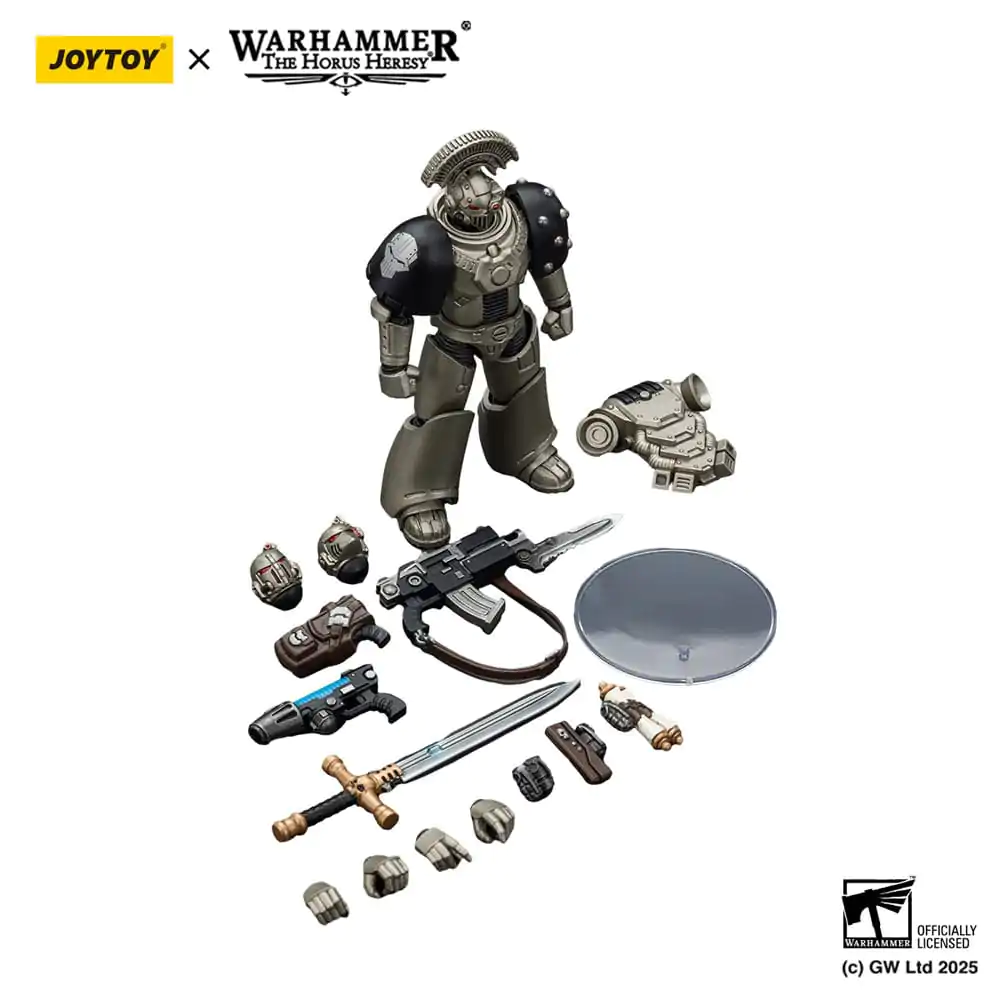 Warhammer The Horus Heresy figurina de actiune 1/18 Iron Warriors MKVI Tactical Sergeant cu Power Sword and Plasma Pistol 12 cm poza produsului