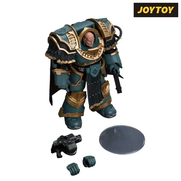 Warhammer The Horus Heresy figurină de acțiune 1/18 Sons of Horus Legion Praetor în Cataphractii Terminator Armour 12 cm poza produsului