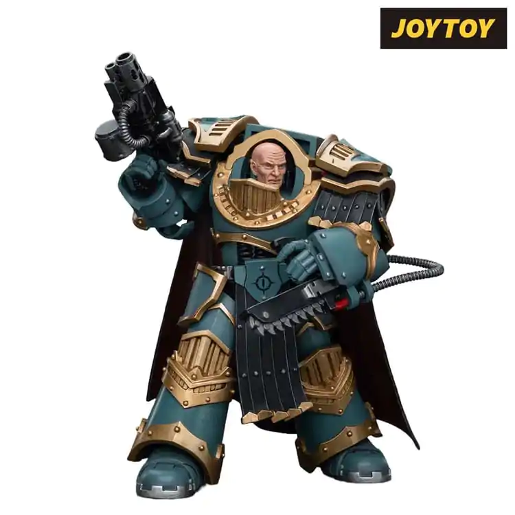 Warhammer The Horus Heresy figurină de acțiune 1/18 Sons of Horus Legion Praetor în Cataphractii Terminator Armour 12 cm poza produsului