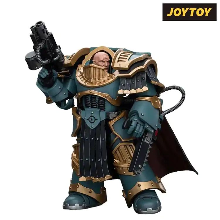 Warhammer The Horus Heresy figurină de acțiune 1/18 Sons of Horus Legion Praetor în Cataphractii Terminator Armour 12 cm poza produsului