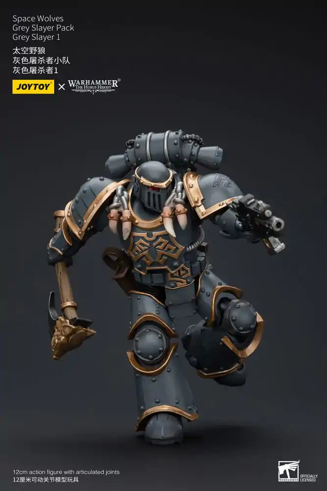 Warhammer The Horus Heresy Figurina de acțiune 1/18 Space Wolves Grey Slayer Pachet Grey Slayer 1 12 cm poza produsului