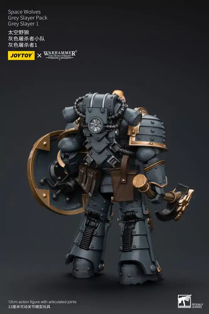 Warhammer The Horus Heresy Figurina de acțiune 1/18 Space Wolves Grey Slayer Pachet Grey Slayer 1 12 cm poza produsului