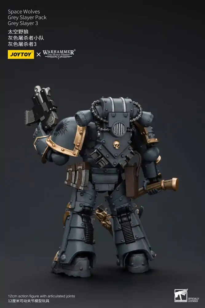 Warhammer The Horus Heresy Figurina de Acțiune 1/18 Space Wolves Grey Slayer Pack Grey Slayer 3 12 cm poza produsului