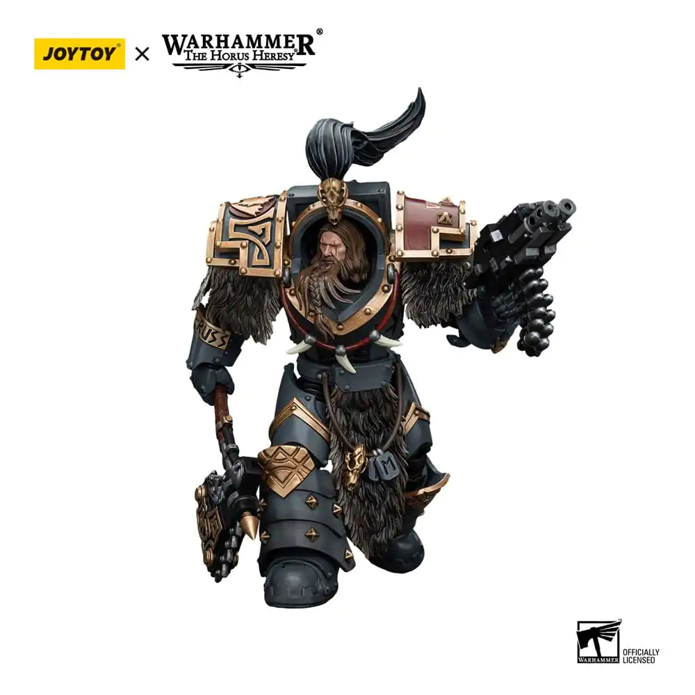 Warhammer The Horus Heresy Figurina de acțiune 1/18 Space Wolves Varagyr Wolf Guard Squad Varagyr Terminator 2 12 cm poza produsului