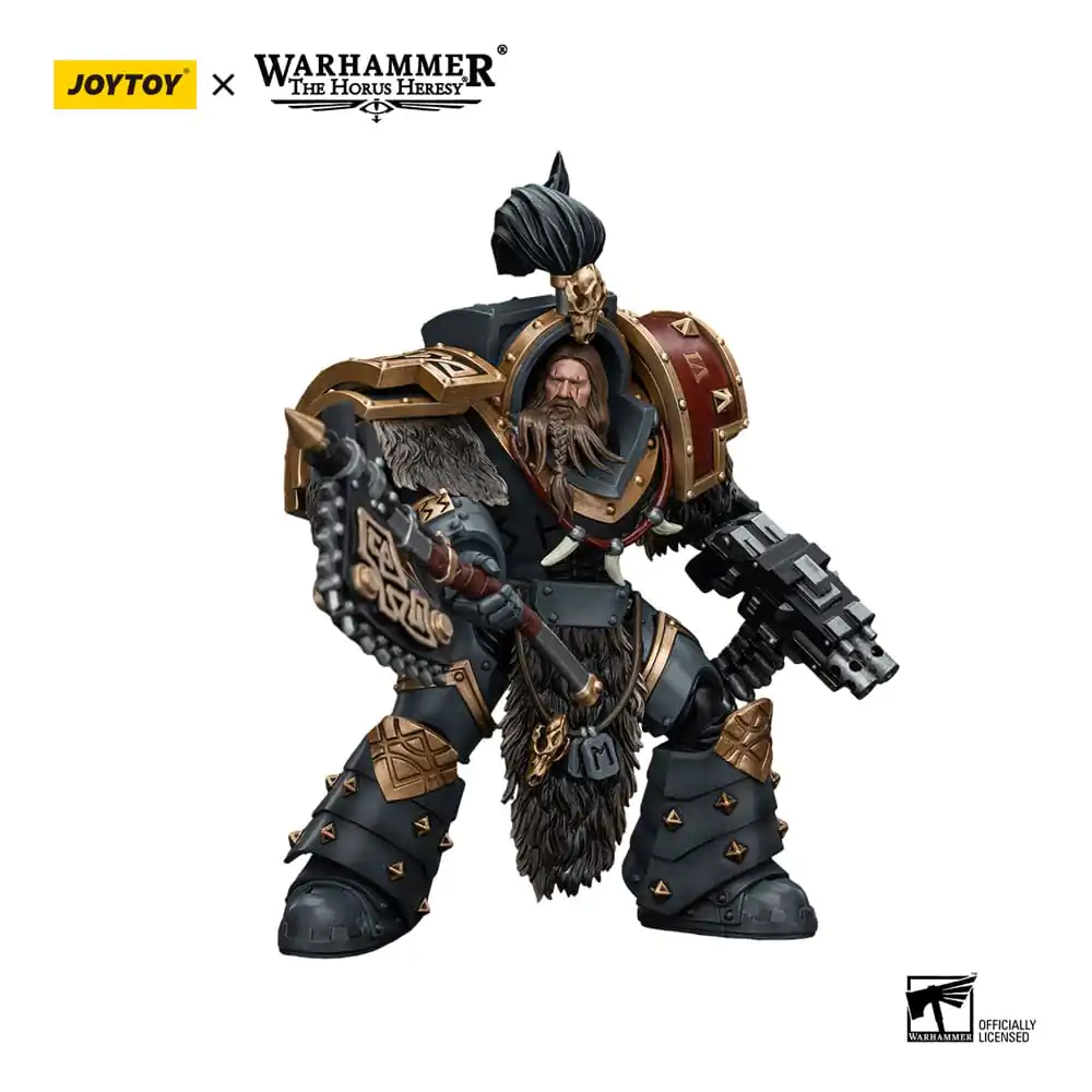 Warhammer The Horus Heresy Figurina de acțiune 1/18 Space Wolves Varagyr Wolf Guard Squad Varagyr Terminator 2 12 cm poza produsului