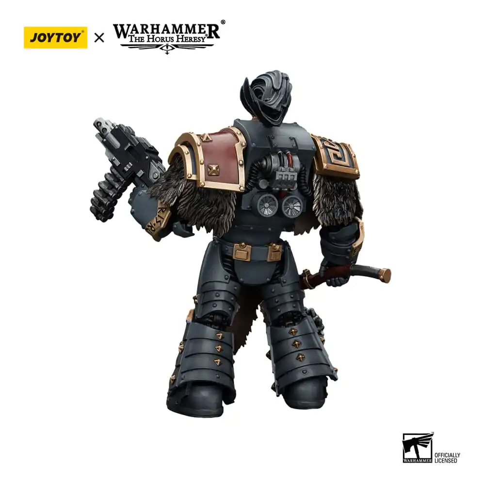 Warhammer The Horus Heresy Figurina de acțiune 1/18 Space Wolves Varagyr Wolf Guard Squad Varagyr Terminator 2 12 cm poza produsului