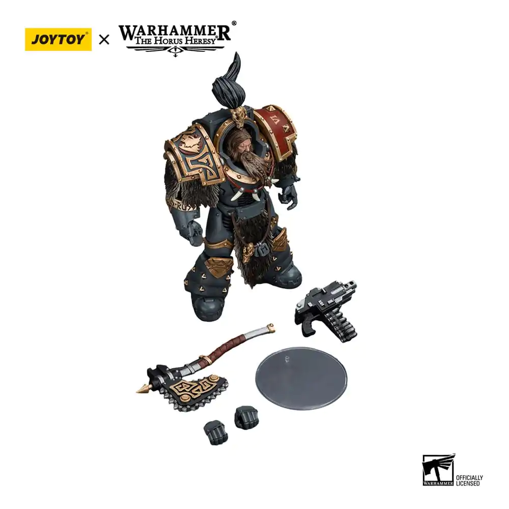 Warhammer The Horus Heresy Figurina de acțiune 1/18 Space Wolves Varagyr Wolf Guard Squad Varagyr Terminator 2 12 cm poza produsului