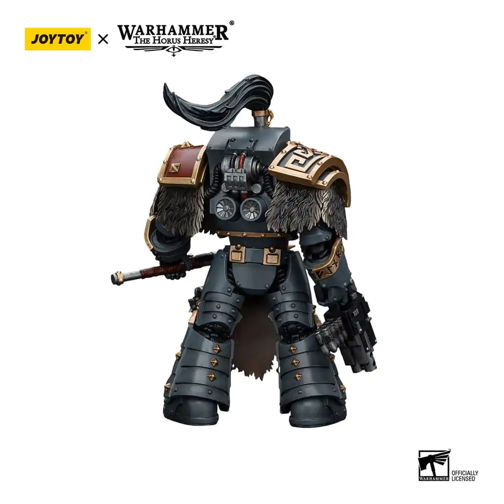 Warhammer The Horus Heresy Figurina de acțiune 1/18 Space Wolves Varagyr Wolf Guard Squad Varagyr Terminator 3 12 cm poza produsului